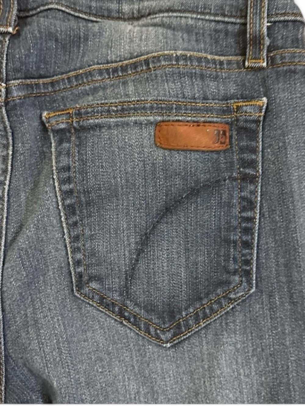Joe’s Jeans Mid Rise Skinny Ankle Dark Wash Stretch Denim sz 28